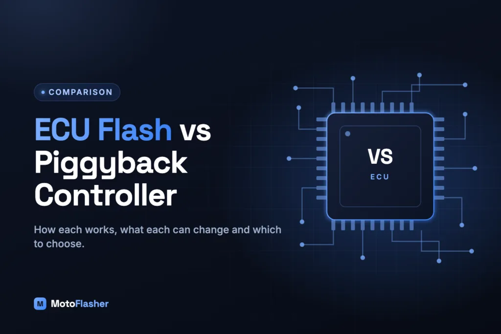 ECU Flash vs Piggyback Controller