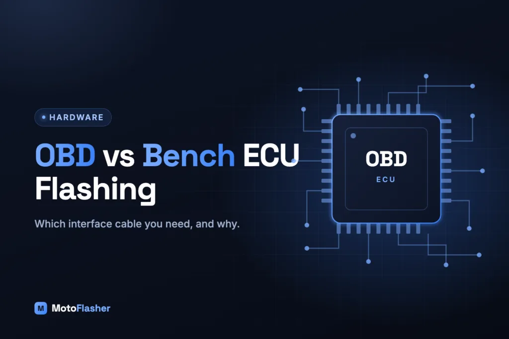 OBD vs Bench ECU Flashing