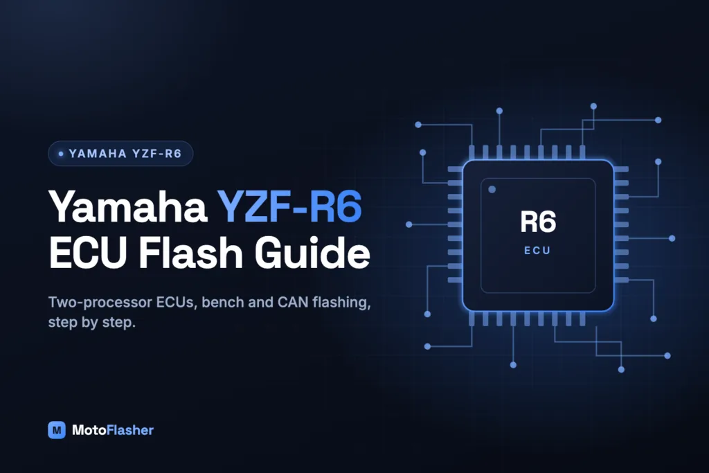 Yamaha YZF-R6 ECU Flash Guide